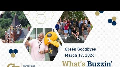 Embedded thumbnail for What's Buzzin' at Georgia Tech: Green Goodbyes 3/17/26