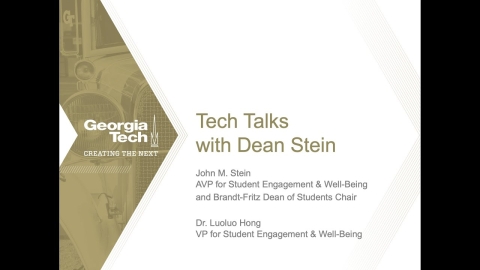 Embedded thumbnail for What&#039;s Buzzin at Georgia Tech: Tech Talks w/Dean Stein